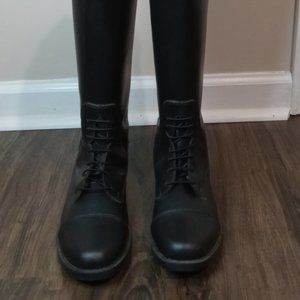 New equestrian field boots black size 6.5